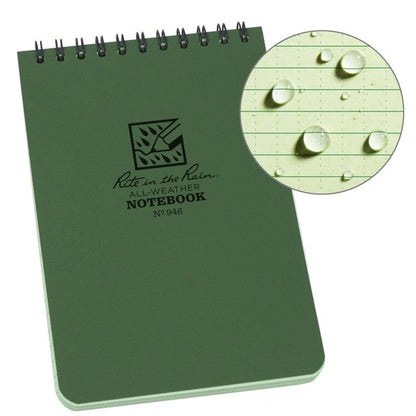 Rite in the Rain All Weather 4x6 Top Spiral Notebook
