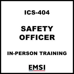 ICS-404 Safety Officer Training Course - Concord, CA (May 18-22)