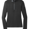 Nike Ladies Dri-Fit Stretch 1/2-Zip Cover-up - Black