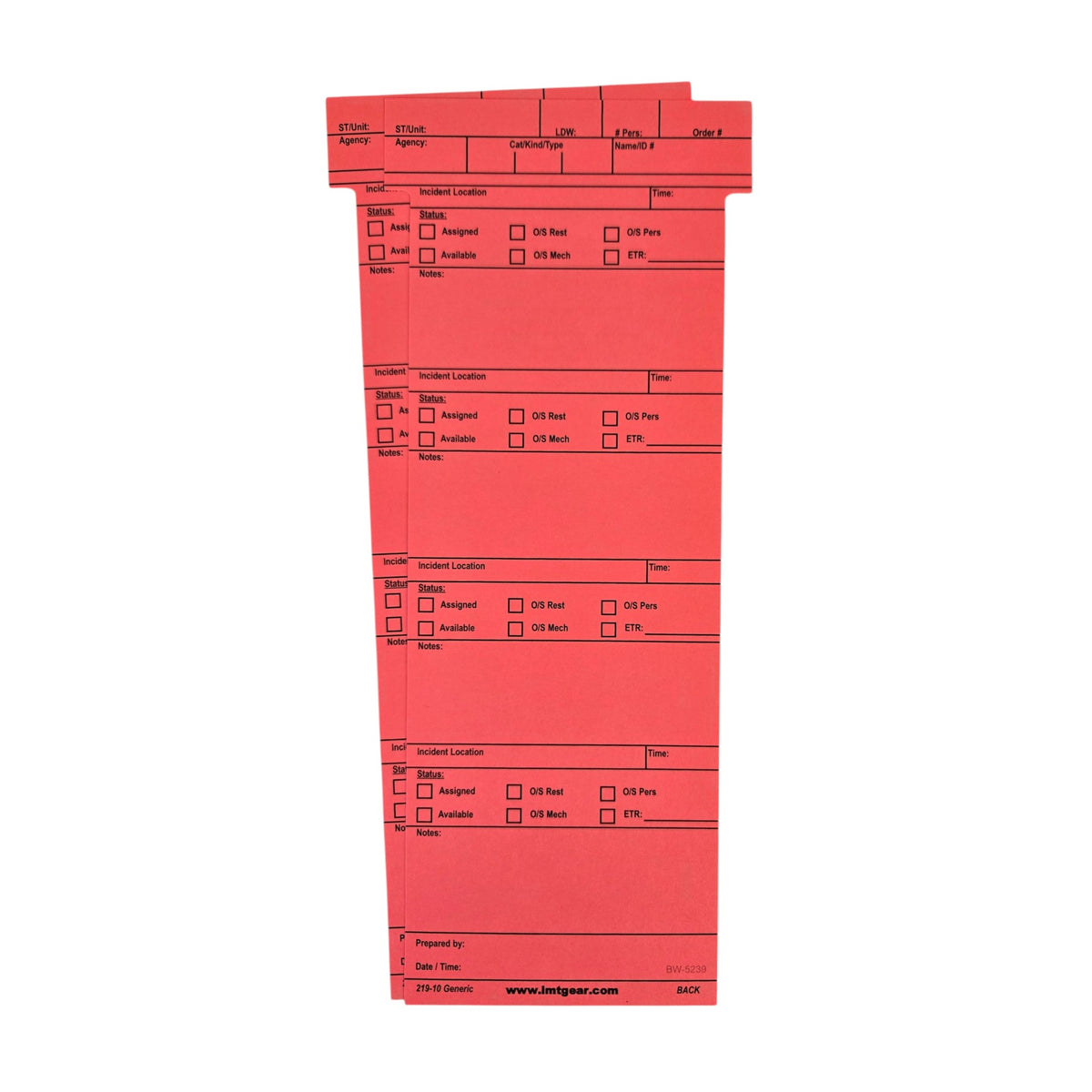 Ics T Cards Form.pdf ICS-219 Generic T-Cards