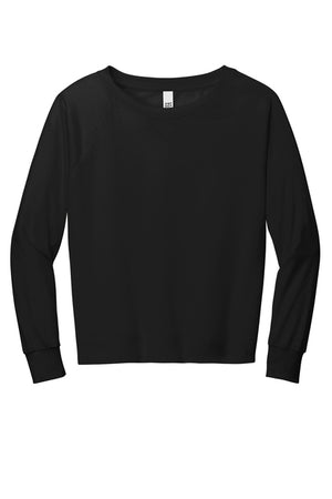 District Women's Featherweight French Terry Long Sleeve Crewneck