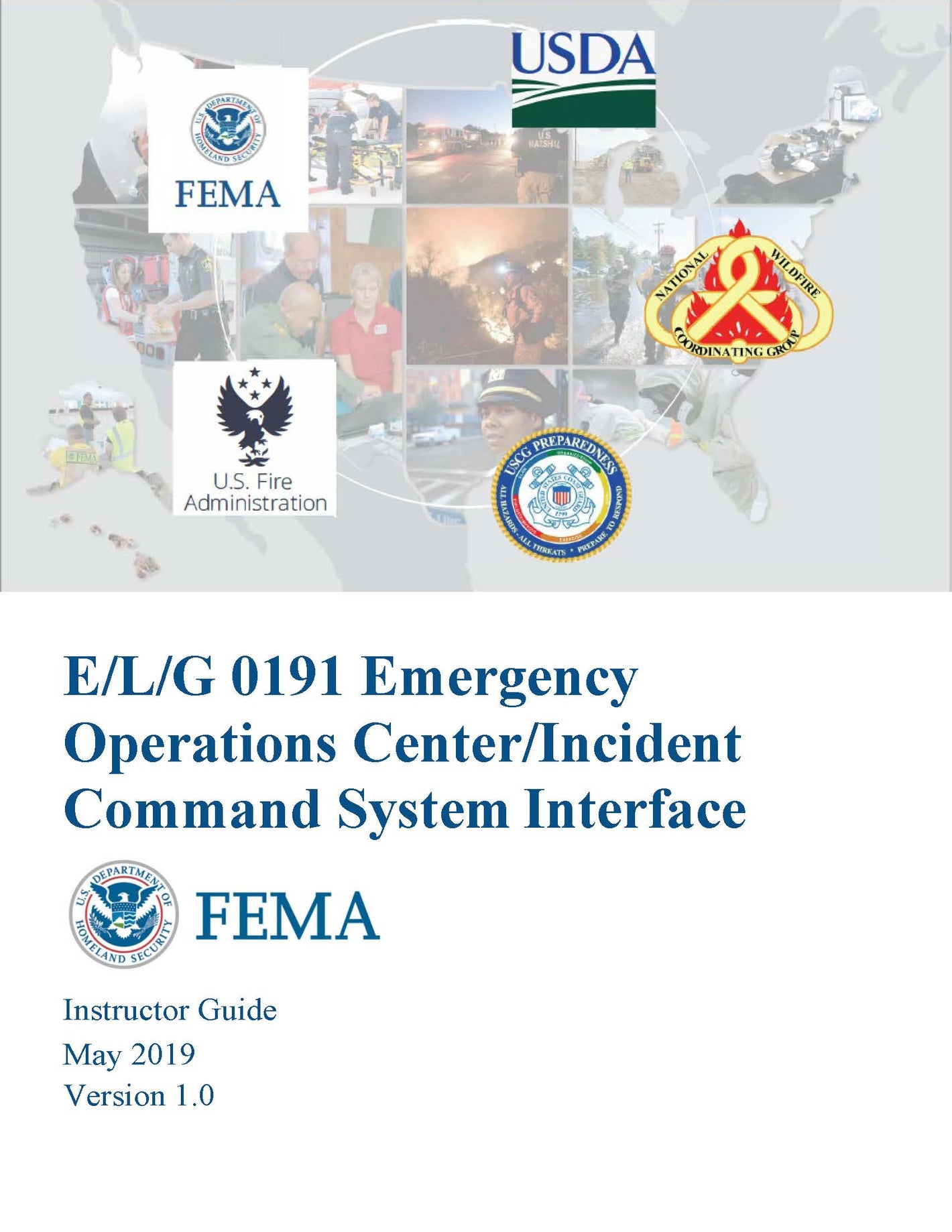 Incident Command System/Emergency Operations Center Interface, G191 Instructor Guide
