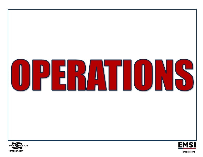 ICS Functional Signs Kit for Response or Exercises