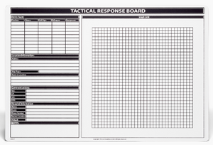 Command Board Tactical Entry Dry Erase Screen