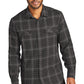 Port Authority Long Sleeve Ombre Plaid Shirt