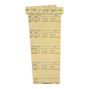 ICS-219 Generic T-Cards