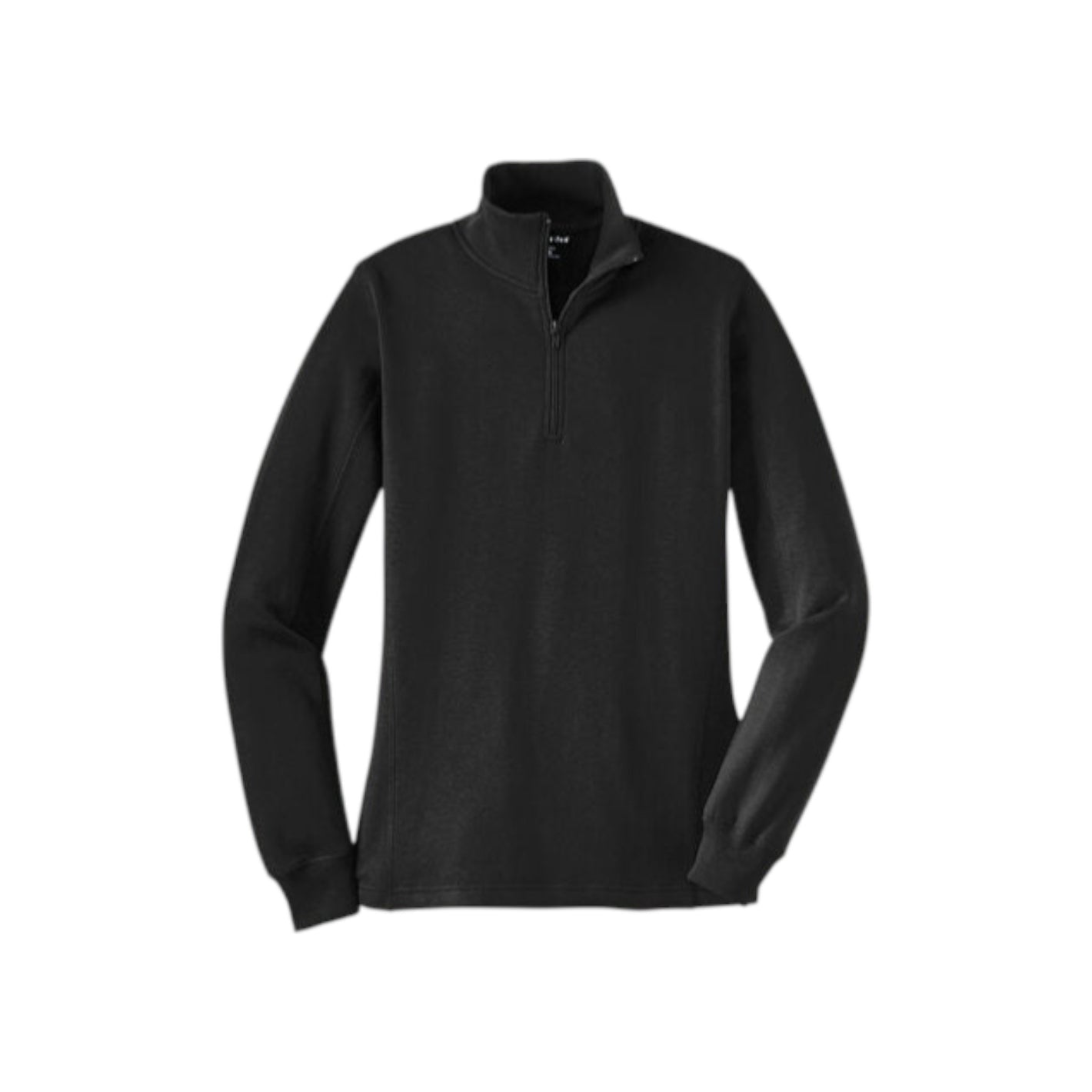 CUSTOMIZED READY TO SHIP✨ Sport-Tek Ladies 1/4-Zip Sweatshirt | Size Large | Black
